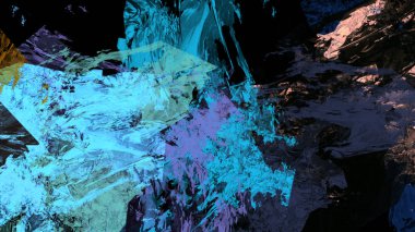 fantastik renkli arka plan dijital sanat