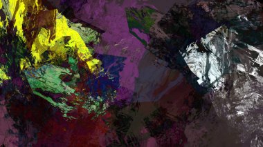 psychedelic renkli arka plan dijital sanat