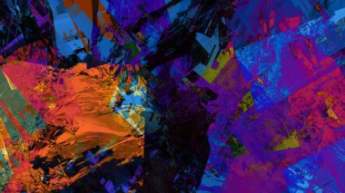 fantastik arka plan dijital sanat