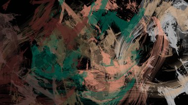 fantastik renkli arka plan dijital sanat