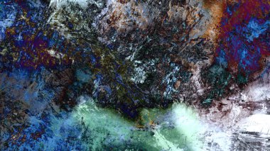 renkli psychedelic arka plan dijital sanat