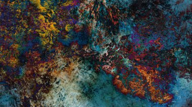 fantastik renkli arka plan dijital sanat