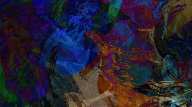 soyut renkli arazi arka plan dijital grunge çizimi