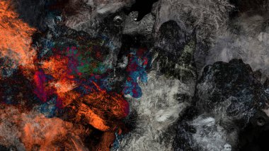 fantastik arka plan dijital sanat