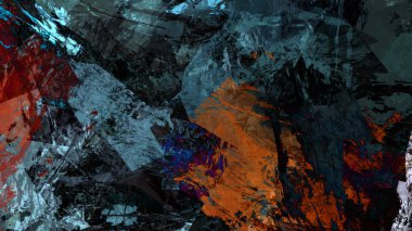 fantastik renkli arka plan dijital sanat