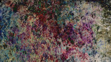 renkli psychedelic arka plan dijital sanat