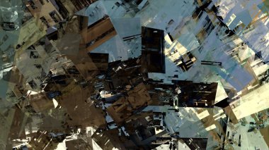 Grunge renkli arka plan dijital sanat