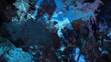 psychedelic renkli arka plan dijital sanat