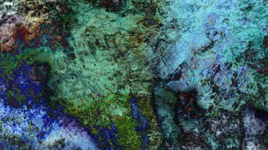 renkli psychedelic arka plan dijital sanat