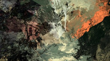 psychedelic renkli arka plan dijital sanat