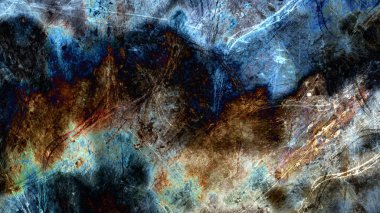 renkli psychedelic arka plan dijital sanat