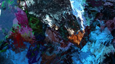 psychedelic renkli arka plan dijital sanat