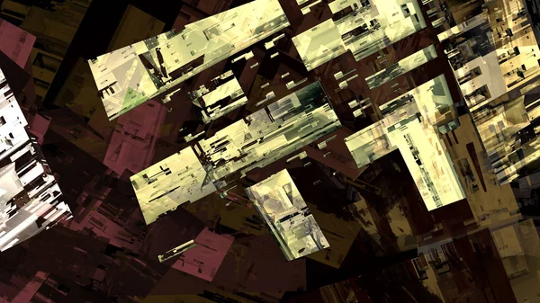 Grunge Bunten Abstrakten Hintergrund Der Digitalen Kunst — Stockfoto