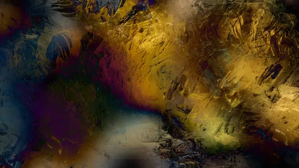 Красочный Психоделический Абстрактная Текстура Органического Искусства Шаблон Материала Поверхности Элемента — стоковое фото