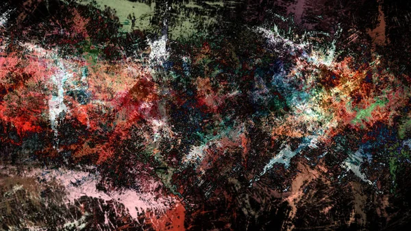 soyut renkli arazi arka plan dijital grunge çizimi