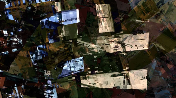 Barevné Pozadí Abstraktní Grunge Digitální Umění — Stock fotografie