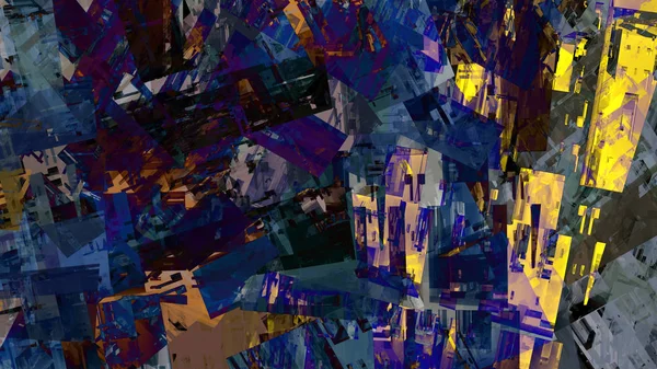 Grunge Πολύχρωμο Abstract Ιστορικό Στην Ψηφιακή Τέχνη — Φωτογραφία Αρχείου
