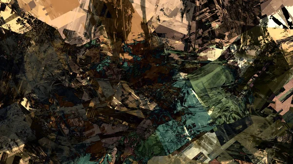 Fantastisk Abstrakt Bakgrund Digital Konst — Stockfoto