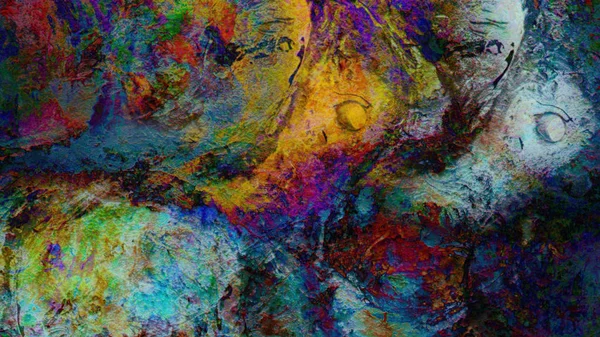 Grunge Kleurrijke Abstracte Achtergrond Digitale Kunst — Stockfoto