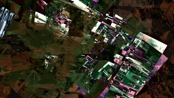 Grunge Färgglad Abstrakt Bakgrund Digital Konst — Stockfoto
