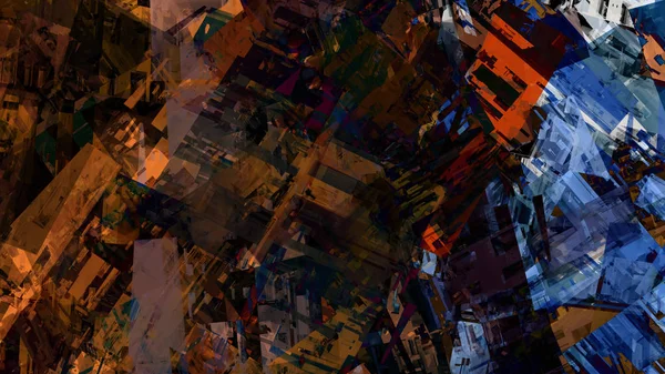 Grunge Színes Absztrakt Háttér Digital Art — Stock Fotó