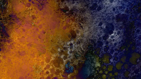 Colorido Psicodélico Abstrato Textura Orgânico Arte Padrão Material Superfície Elemento — Fotografia de Stock