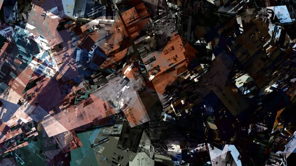 Surrealistiska Abstrakt Bakgrund Digital Konst — Stockfoto