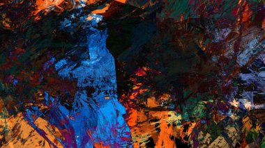 fantastik renkli arka plan dijital sanat