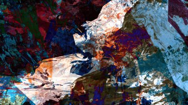 gerçeküstü arka plan dijital sanat