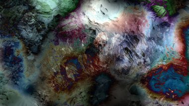 renkli psychedelic arka plan dijital sanat