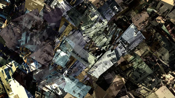 Bunte Abstrakte Hintergrund Der Digitalen Kunst — Stockfoto