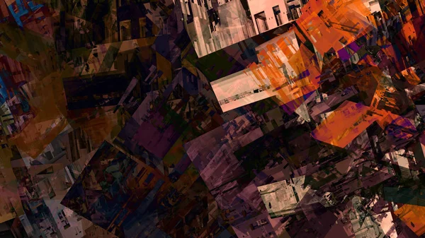 Barevné Pozadí Abstraktní Grunge Digitální Umění — Stock fotografie