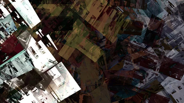 Grunge Renkli Arka Plan Dijital Sanat — Stok fotoğraf