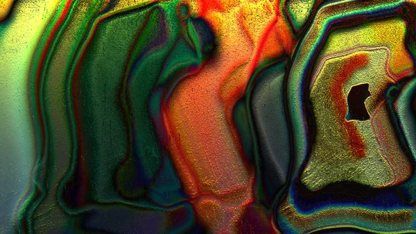 Superficie Material Psicodélico Colorido Fondo Abstracto Arte Digital —  Fotos de Stock