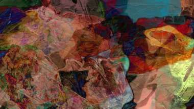 renkli soyut boya yağ doku arka planda dijital sanat