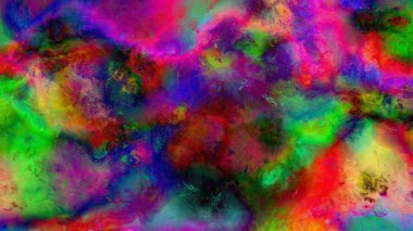 enerji kuvvet fantastik renkli arka plan dijital sanat