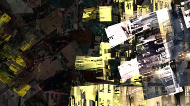 renkli garip arka plan dijital sanat