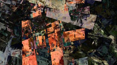 kavramsal arka plan dijital sanat