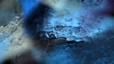 Resim buz duvar doku atmosferik arka plan dijital sanat