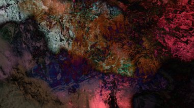 psychedelic arka plan dijital sanat