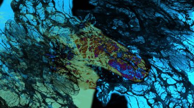 kavramsal arka plan dijital sanat