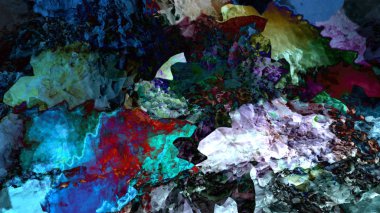 yaratıcı renkli arka plan dijital sanat