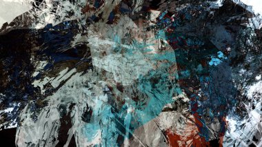 renkli psychedelic arka plan dijital sanat