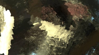 doğa manzara kaya mağara kum grunge arka plan dijital sanat