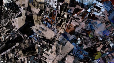 renkli garip arka plan dijital sanat