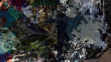 renkli psychedelic arka plan dijital sanat