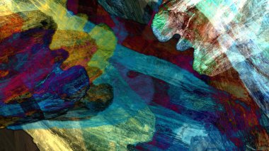 psychedelic arka plan dijital sanat