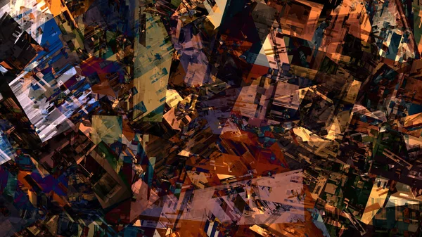 Структурированный Красочный Абстрактный Фон Цифровом Искусстве — стоковое фото