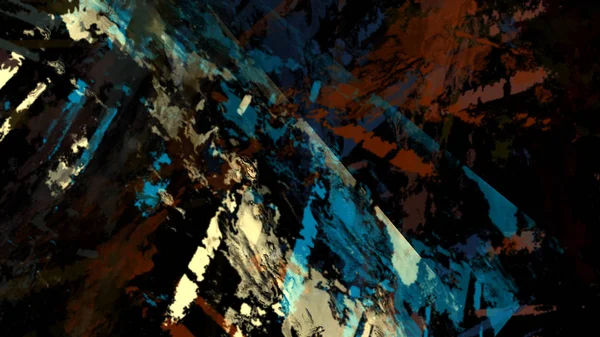 Psykedeliska Abstrakt Bakgrund Digital Konst — Stockfoto