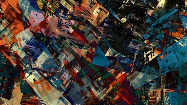 Kreativer Abstrakter Hintergrund Der Digitalen Kunst — Stockfoto